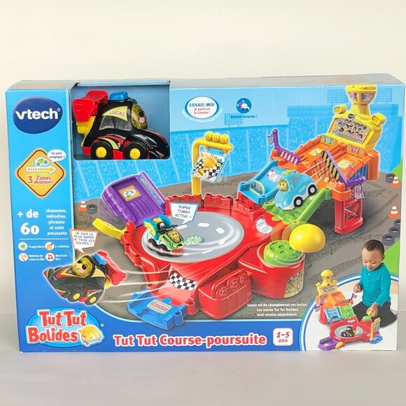 Brand New 🚗 VTech Tut Tut Bolides Course poursuite - French Version 🏁 - Picture 7 of 16